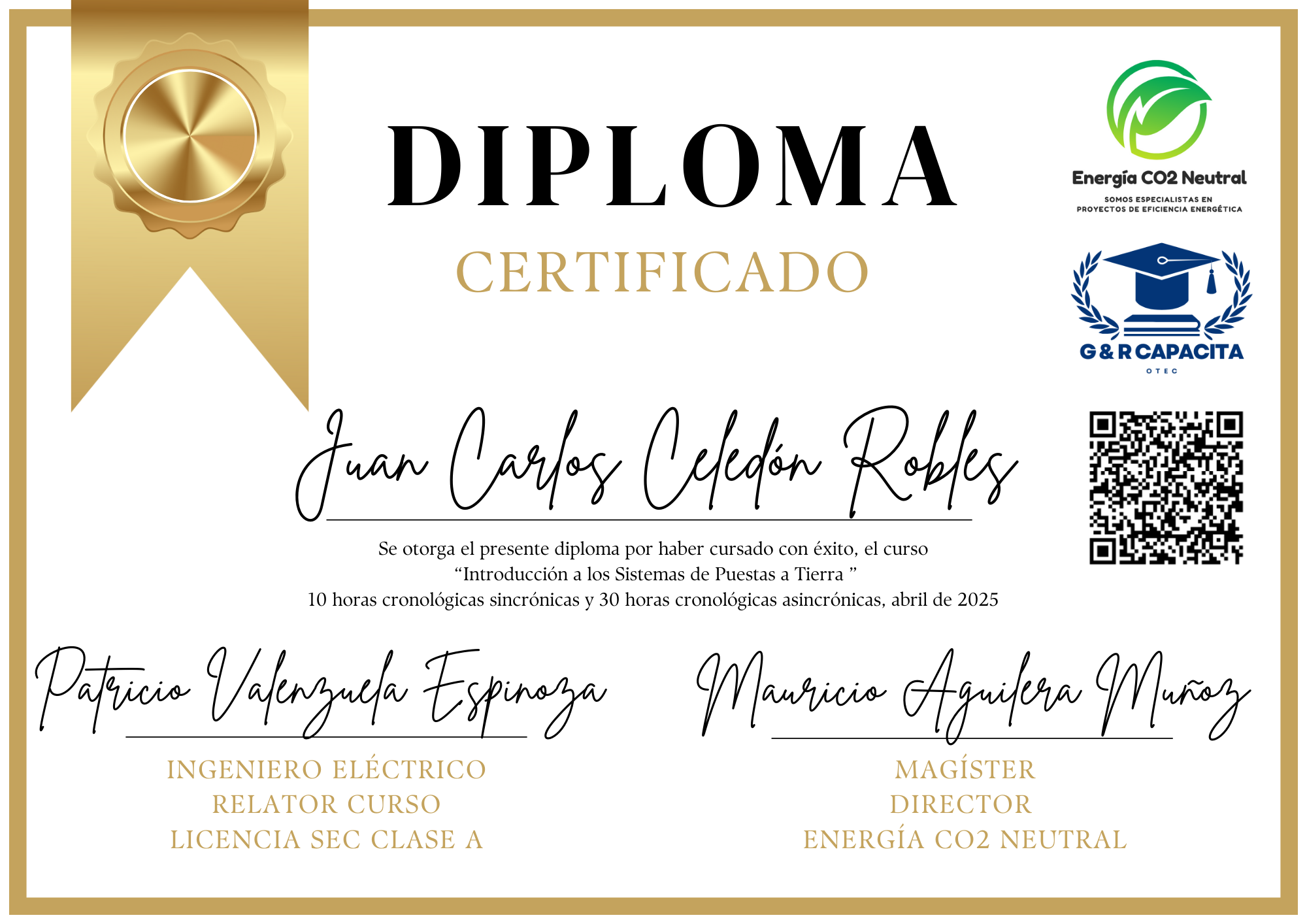 Diploma Certificado