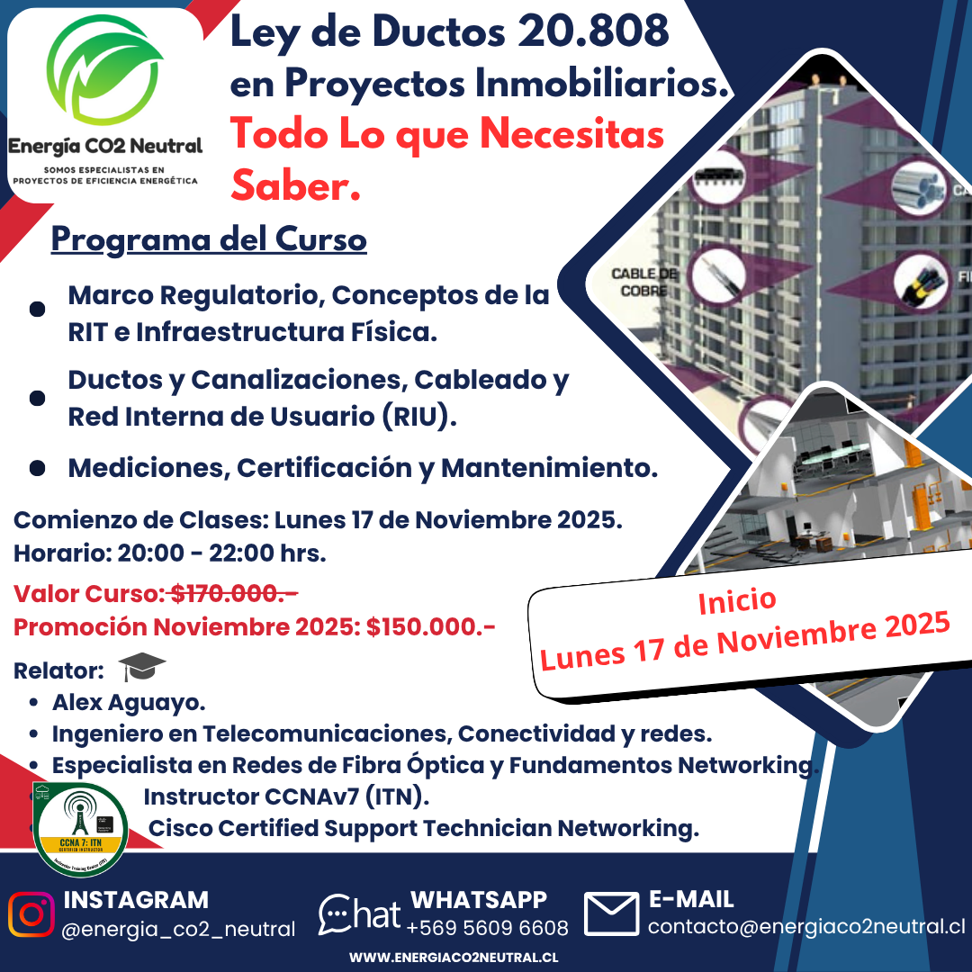 Cursos Ley de Ductos
