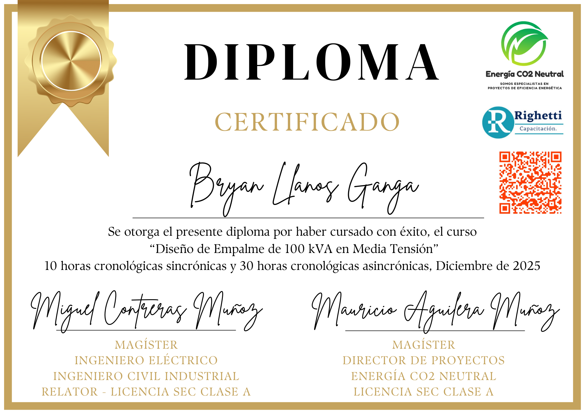1.- Diploma Participación Curso Bryan Llanos Ganga 1.- Diploma Participación Curso Bryan Llanos Ganga