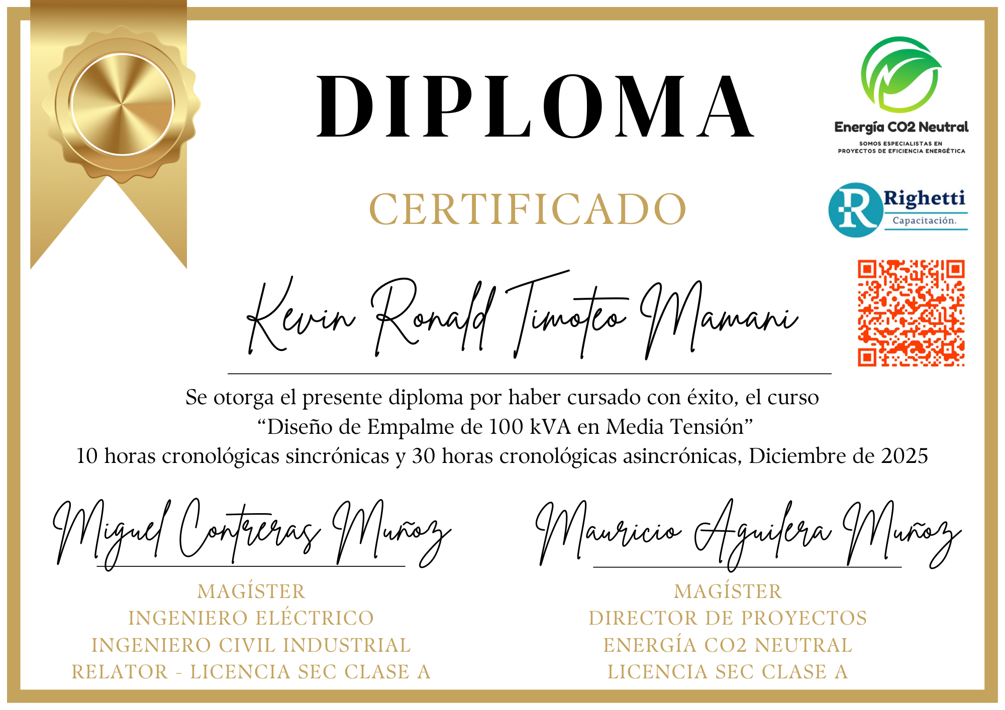 1.- Diploma Participación Curso Kevin Ronald Timoteo Mamani 1.- Diploma Participación Curso Kevin Ronald Timoteo Mamani